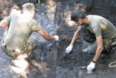 В Виннице нашли масштабное захоронение украинских воинов