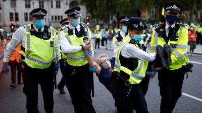 В Лондоне были задержаны 90 активистов