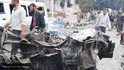 Мирные сирийцы пострадали от взрыва курдских банд в провинции Ракка