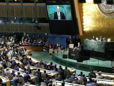 Путина включили в список докладчиков на сессии Генассамблеи ООН 22 сентября