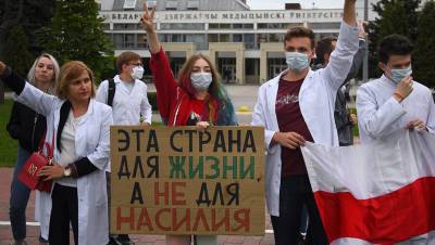 На акциях протеста в Минске 1 сентября задержали почти 80 человек