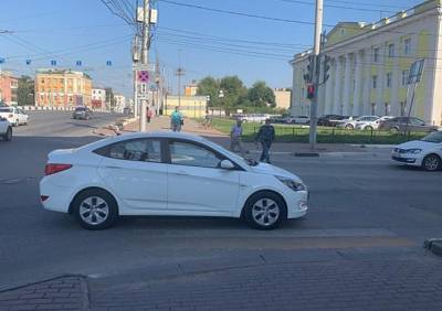В Рязани за час сбили двоих пешеходов