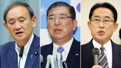 Кандидаты в премьеры Японии говорят о неизменности курса. Голосование – 16 сентября