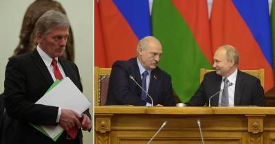 Песков: Лукашенко не согласовывал с Путиным заявления о военной помощи
