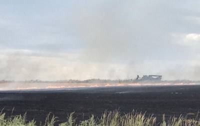 В штабе ООС назвали причину пожаров на Донбассе