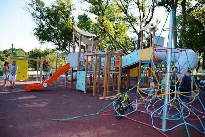 В Крымском районе после реконструкции в рамках нацпроекта открылся парк