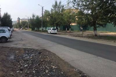 Движение по ул. Журавлёва открыли в Чите после ремонта сетей
