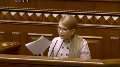 Юлия Тимошенко: после двух недель борьбы с COVID-19 кризис позади