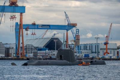 В Германии стартовали испытания головной субмарины проекта 218SG