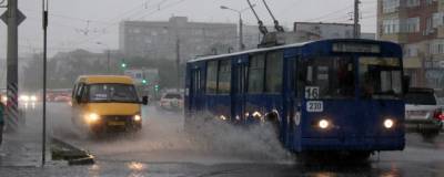 В Омской области ожидается усиление ветра и дождь