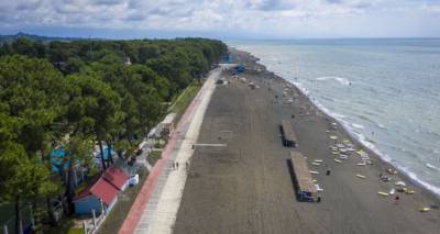Бульвар курорта Уреки на берегу Черного моря вскоре обретет благоустроенный вид