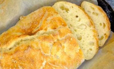 Хлеб без замеса для новичков: сразу получается хрустящая корочка и душистый мякиш