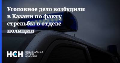 Уголовное дело возбудили в Казани по факту стрельбы в отделе полиции
