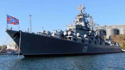 Ходаренок: крейсер «Москва» практически перекрывает Черное море