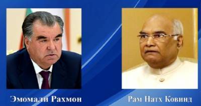 Телеграмма соболезнования Президента Республики Таджикистан Эмомали Рахмона Президенту Республики Индия Раму Натху Ковинду