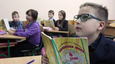 Около 200 тыс. школьников перевели с русского на украинский язык