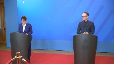 «Навальный был отравлен веществом группы «Новичок»: пресс-конференция главы МИД и министра обороны Германии