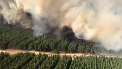 Около 100 человек эвакуируют в Ростовской области из-за угрозы пожара