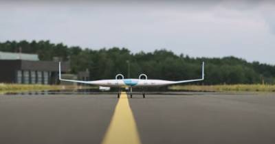 V-образный самолёт прошёл первые лётные испытания
