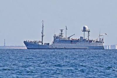 Новейший разведывательный корабль ВМС Украины «Лагуна» отправился на испытания