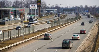 В Латвии появилась первая дорога с разрешенной скоростью в 110 километров в час