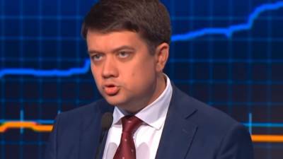Спикер Рады выступил против проведения выборов в Донбассе