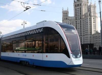 В Москве запустят беспилотный трамвай