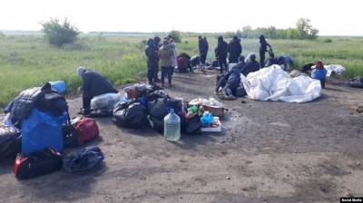 На границе России с Казахстаном находятся тысячи мигрантов из Кыргызстана и Узбекистана