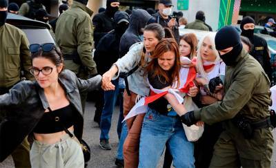 В МВД посчитали участниц женского марша — задержаны 415 человек