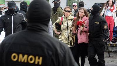 В Белоруссии за сутки задержали более 400 человек на акциях протеста