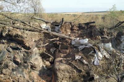 На Донбассе уничтожен наблюдательный пункт ВСУ с техникой. Фото