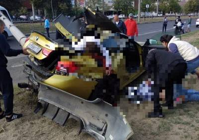 В Краснодар «дрифтер» на золотом BMW устроил ДТП с тремя погибшими - ya62.ru - Краснодарский край - Краснодар