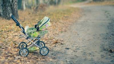 Брошенного младенца в коляске нашли в Петербурге