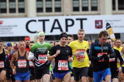 25 тысяч человек вышли на Московский марафон