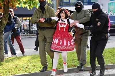 В Белоруссии сообщили о 430 задержанных на прошедших протестах