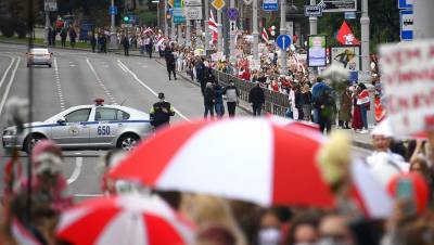 В Белоруссии в субботу задержали 430 протестующих