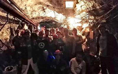 Забастовка в Кривом Роге: под землей остаются 154 шахтера