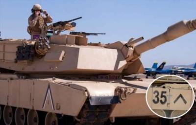 Для чего на танках НАТО рисуют непонятные загадочные стрелки