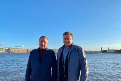 Любимов встретился с губернатором Санкт-Петербурга