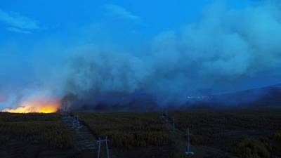 Власти Магаданской области сообщили о семи лесных пожарах