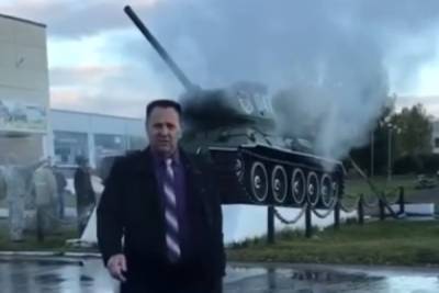 Нижегородский пожарный рассказ о поджёгших танк-памятник подростках