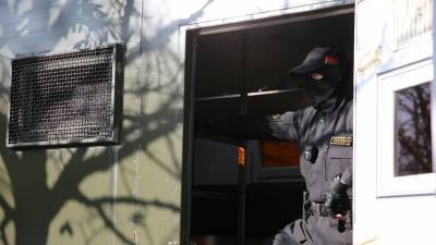 МВД Белоруссии сообщило о предупредительном выстреле в Бресте