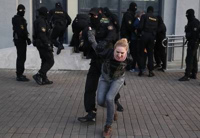 Тихановская заявила, что сегодня на протестах в Белоруссии задержали более 100 человек