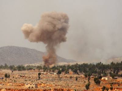 Российские бомбардировщики нанесли ряд ударов по повстанцам в Сирии