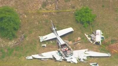 Четыре человека погибли при крушении самолета в Техасе