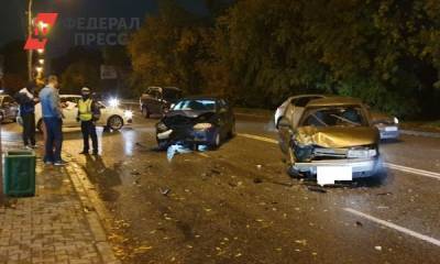 В Екатеринбурге в дорожной аварии пострадала двухлетняя девочка