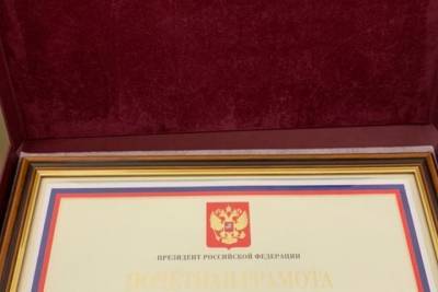 Фотограф из Кинешмы получил грамоту от российского президента