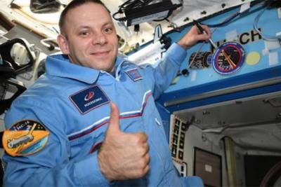 Космонавт передал привет школьникам с МКС