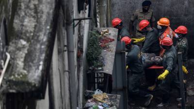 Обрушение дома в Индии: погибли 10 человек