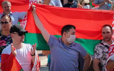 Как прошли акции сторонников и противников Лукашенко в Белоруссии